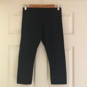 Lululemon Black luxtreme wunder under crop